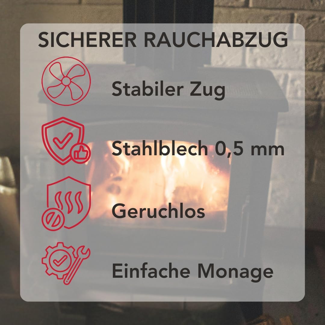 Kaminofenrohr, 120