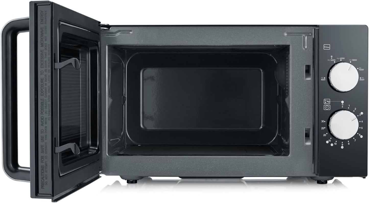 Mikrowelle MW7761, Black/Silver