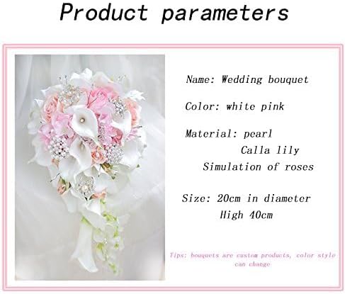 Hochzeitsstrauss mit Calla Lilien und Rosen