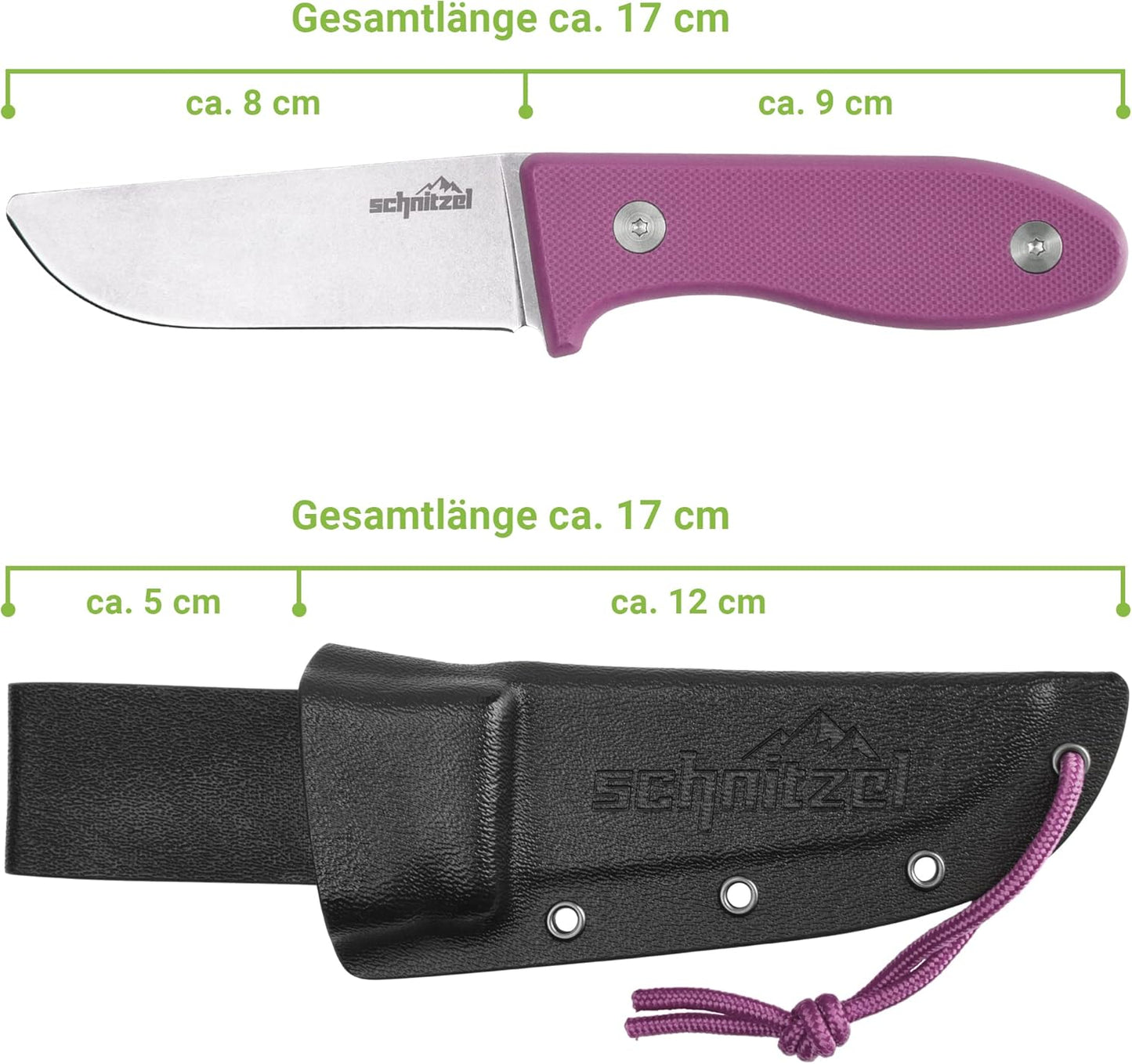 Kinderschnitzmesser, Pink