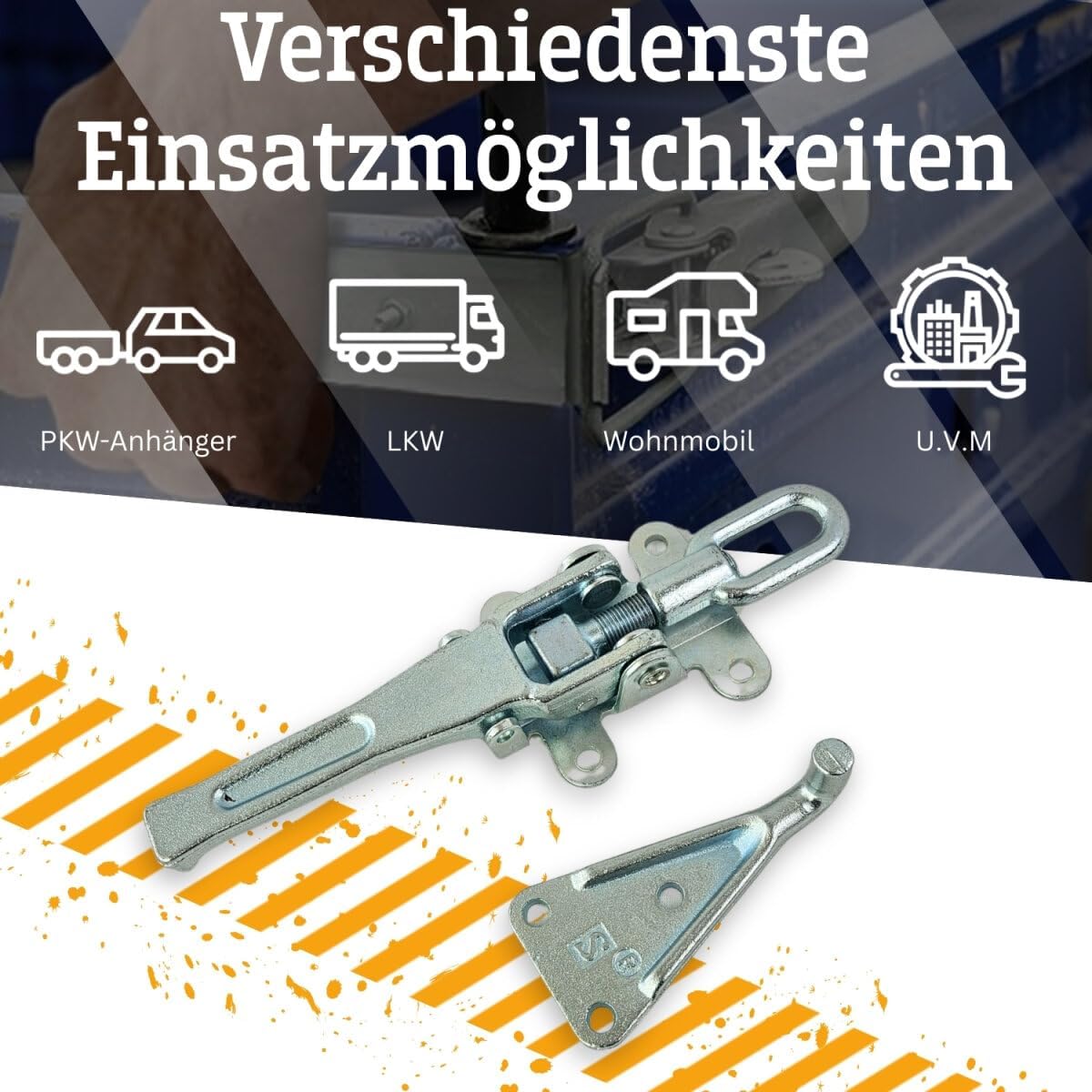 Bordwandverschluss-Set für Anhänger & LKW, 1