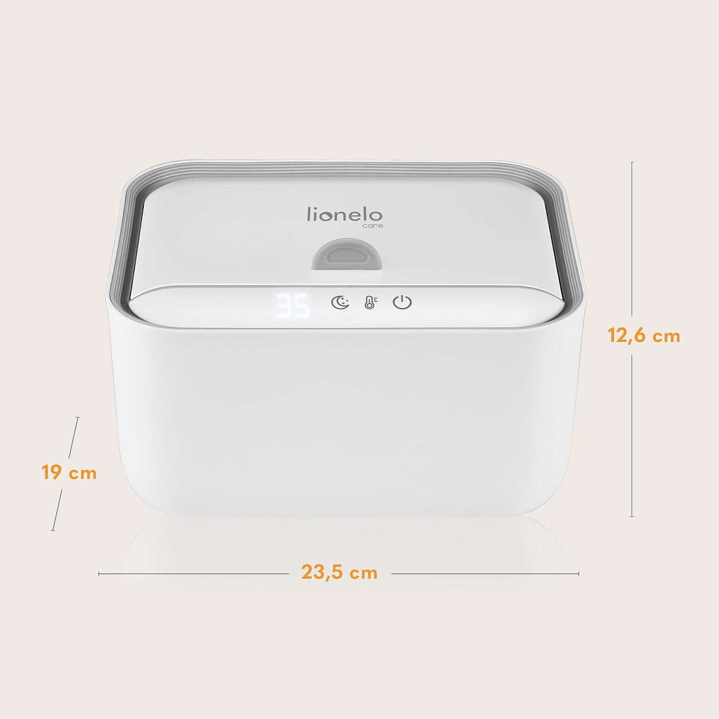 Babybliss Wärmegerät für Feuchttücher, 3 Heizstufen