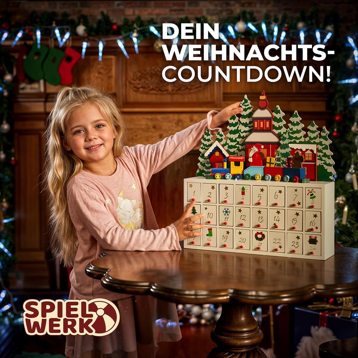 Adventskalender Winterlandschaft, Winterlandschaft