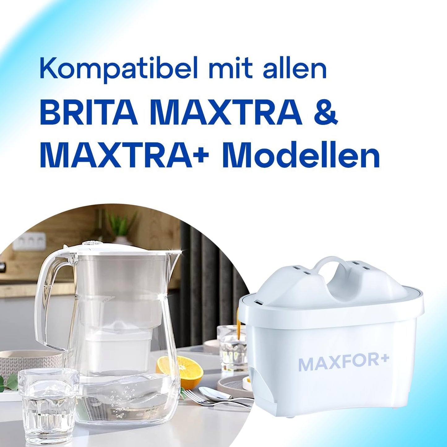 6er-Set Wasserfilterkartuschen, Pack 6
