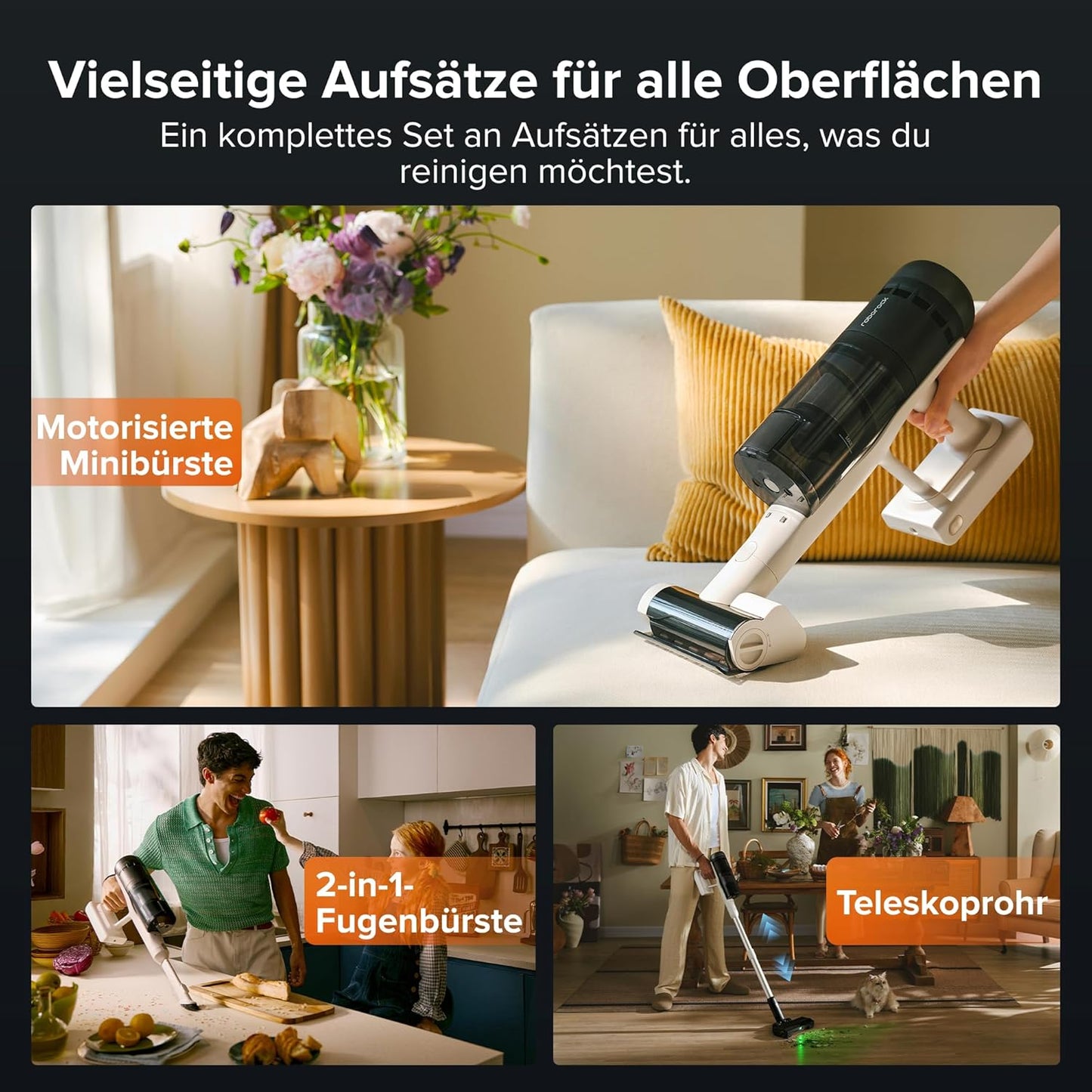 H60 Hub Pro Akkustaubsauger mit Absaugstation, H60 Hub Pro