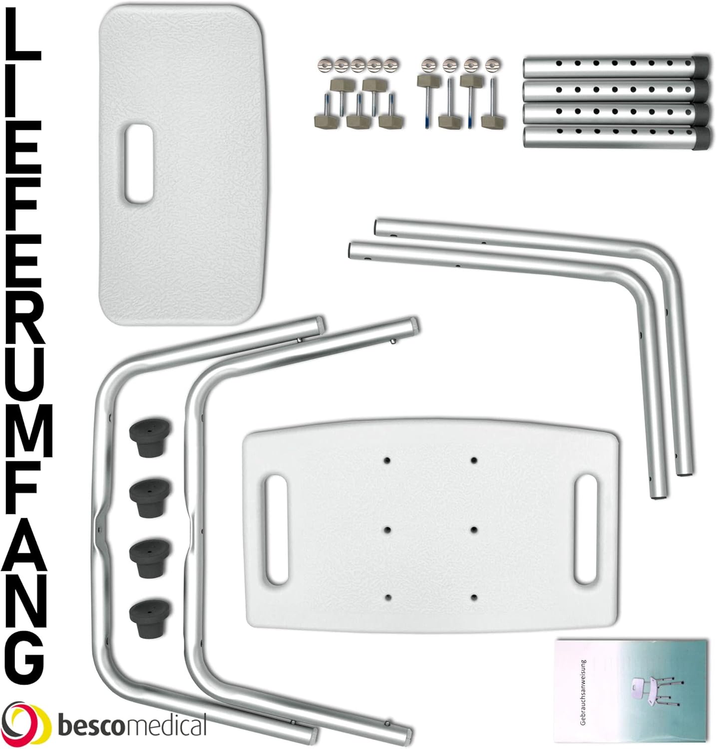 Höhenverstellbarer Duschhocker mit Rückenlehne, Duschhocker mit Rückenlehne