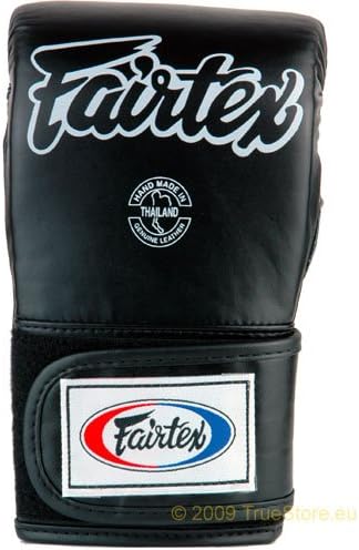 Leder Sandsackhandschuhe, Schwarz M