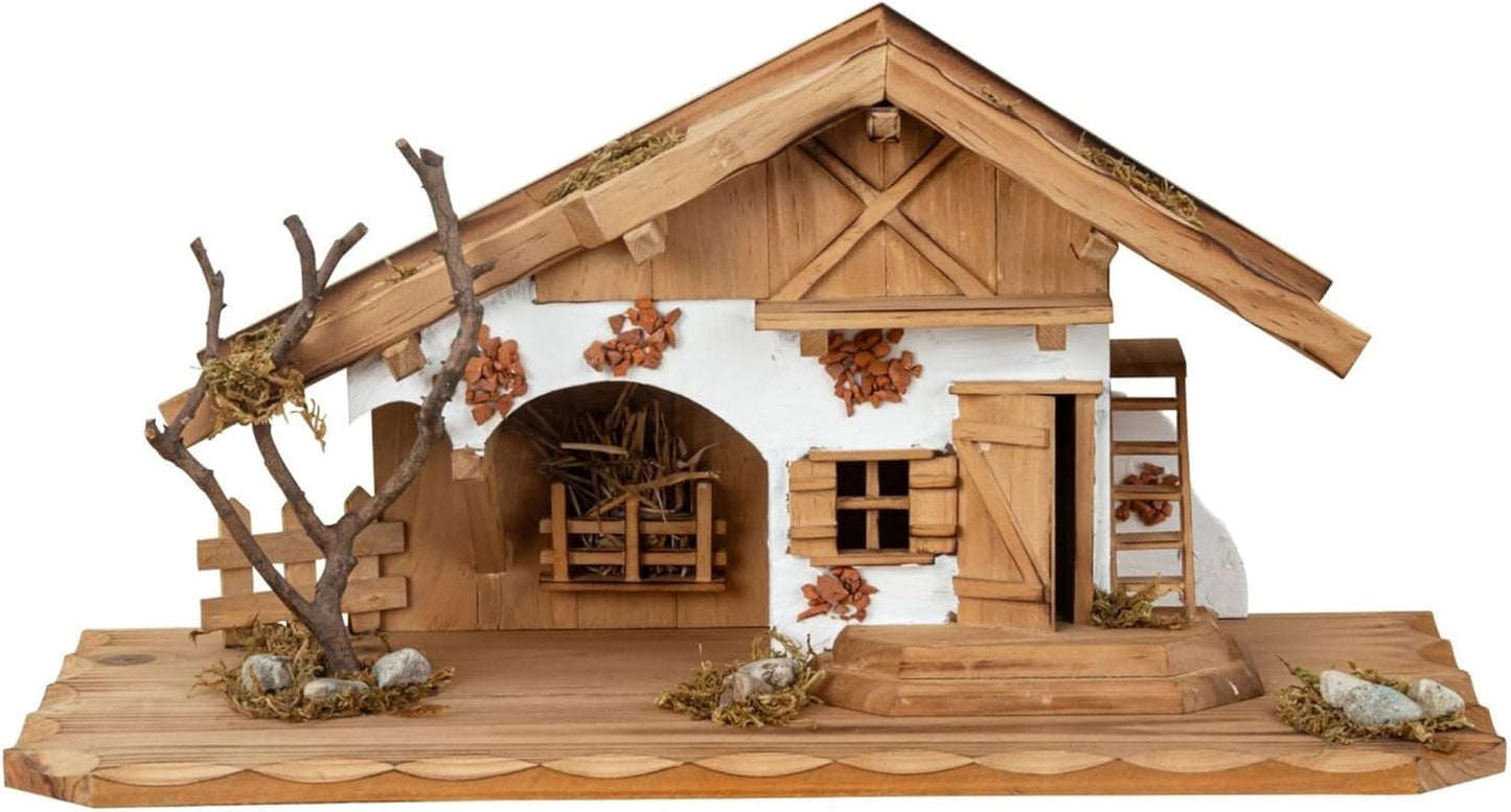 Holzkrippe