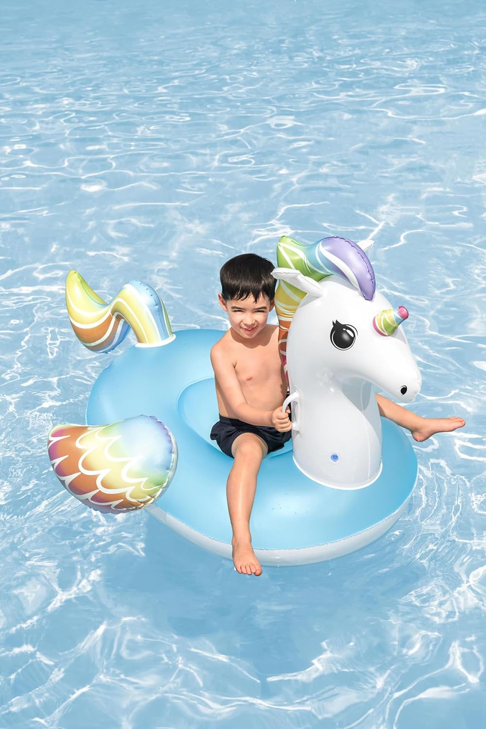 Aufblasbares Fantasy Einhorn Schwimmtier, Mehrfarbig