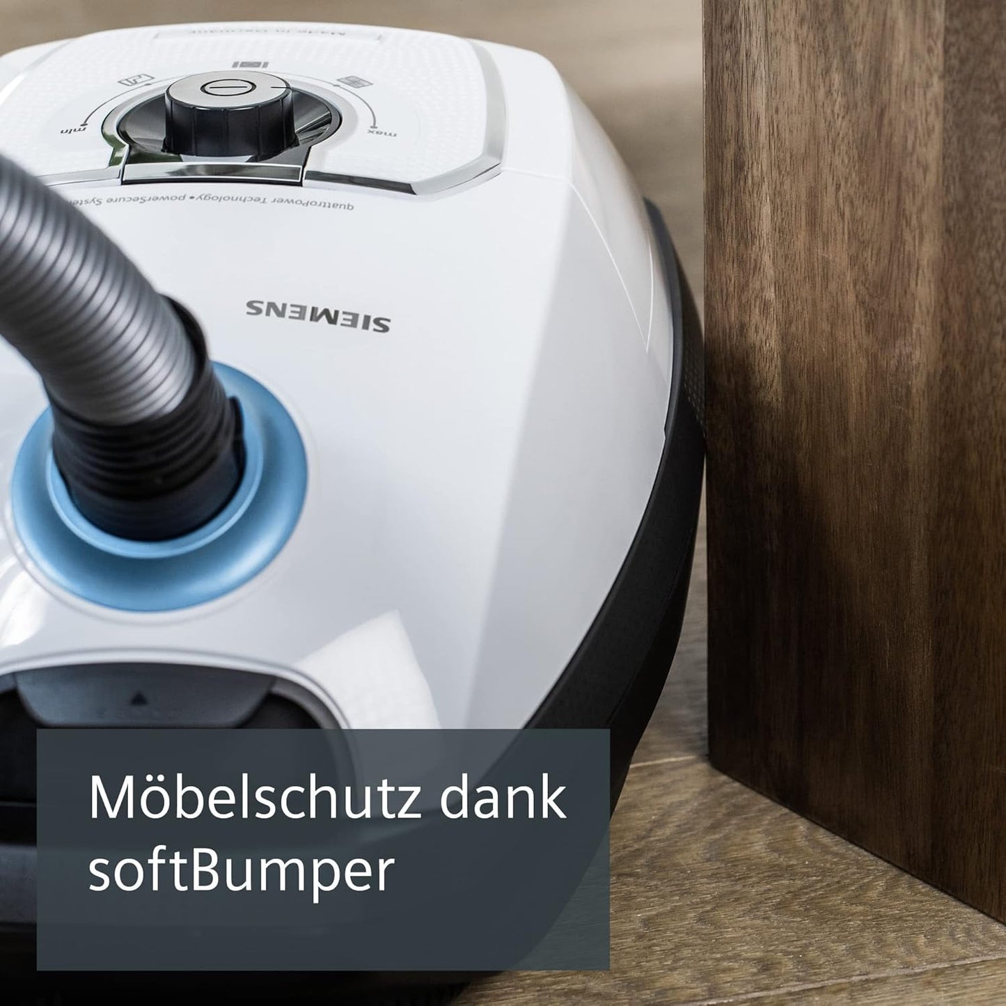 Staubsauger mit Beutel Vsz7442s, Weiss 67dB(A) extraleise Testsieger 2018