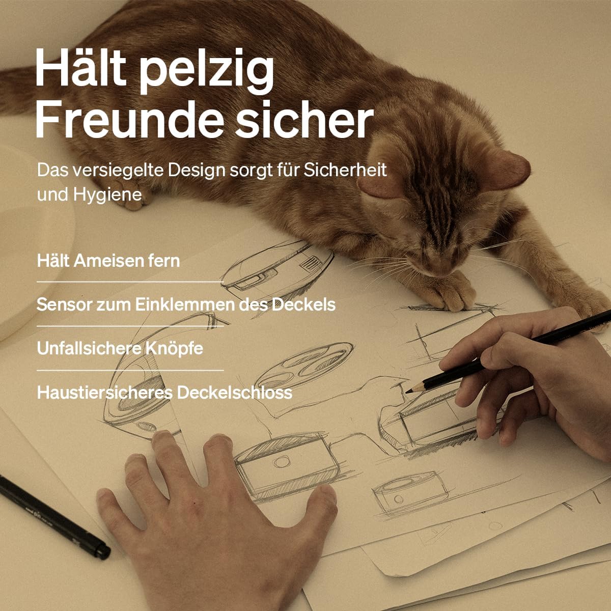 Futterautomat mit App-Steuerung