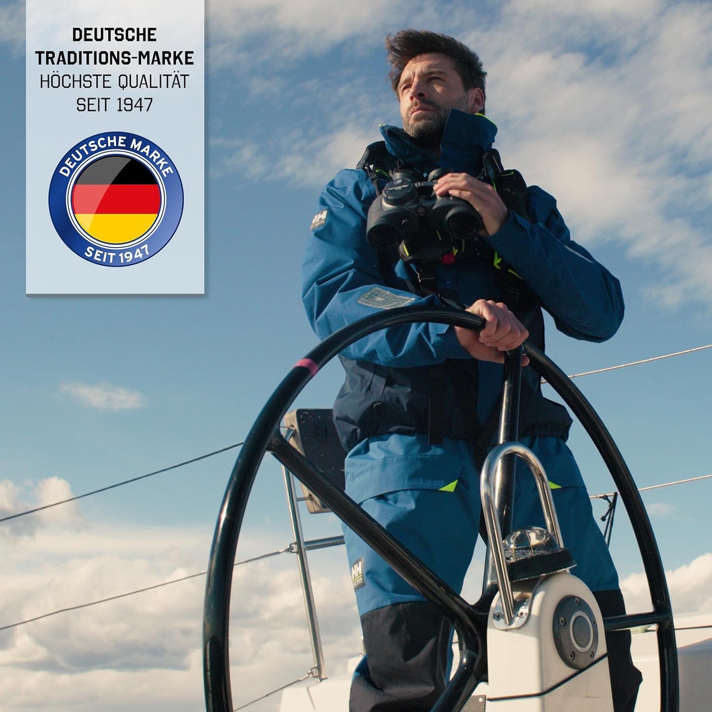Marine-Fernglas Commander, mit Kompass