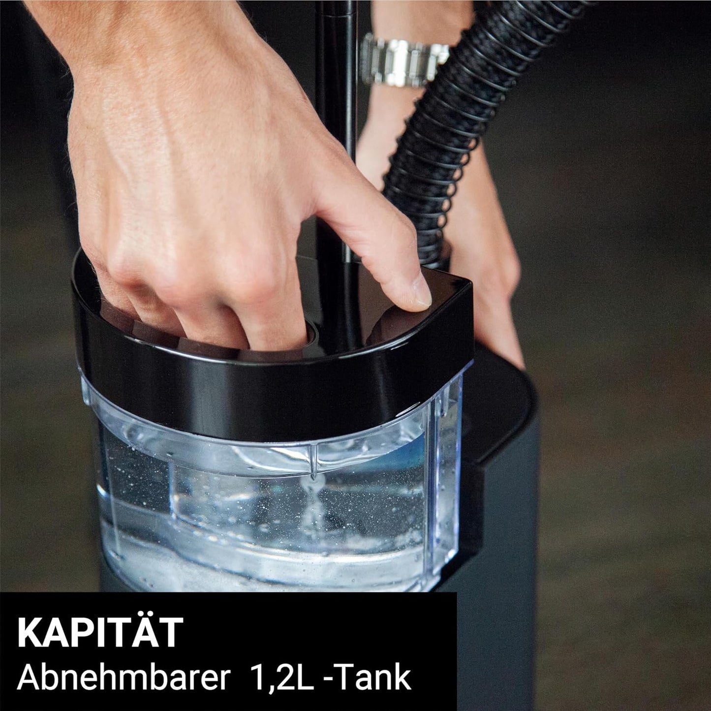UNI900GB Vertikaler Dampfglätter, Litern 1,2L