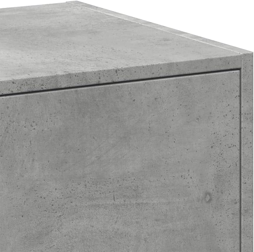 Apothekerschrank mit Ausziehfächern 30x41x118 cm, Betongrau 30 x 41 x 118 cm