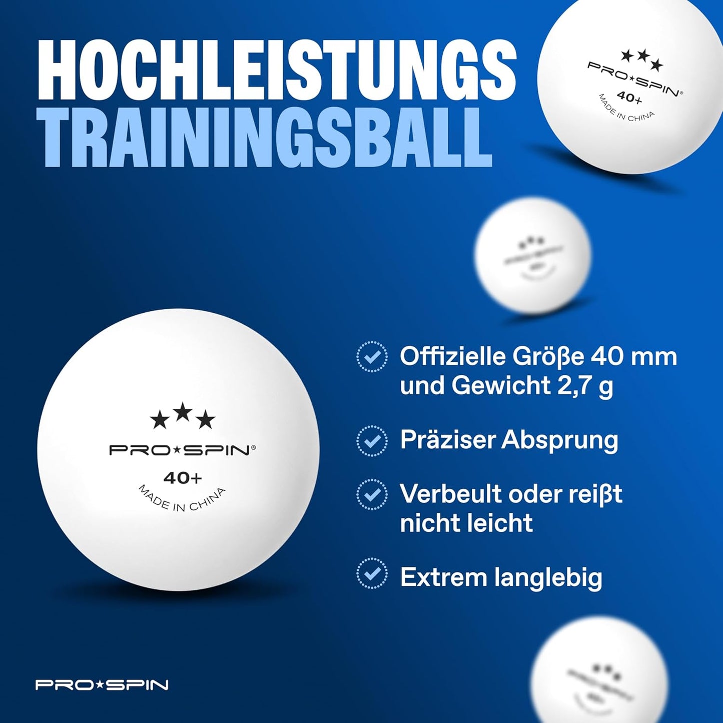 Tischtennisschläger-Set, Set für 2 Spieler | Lila/Blau