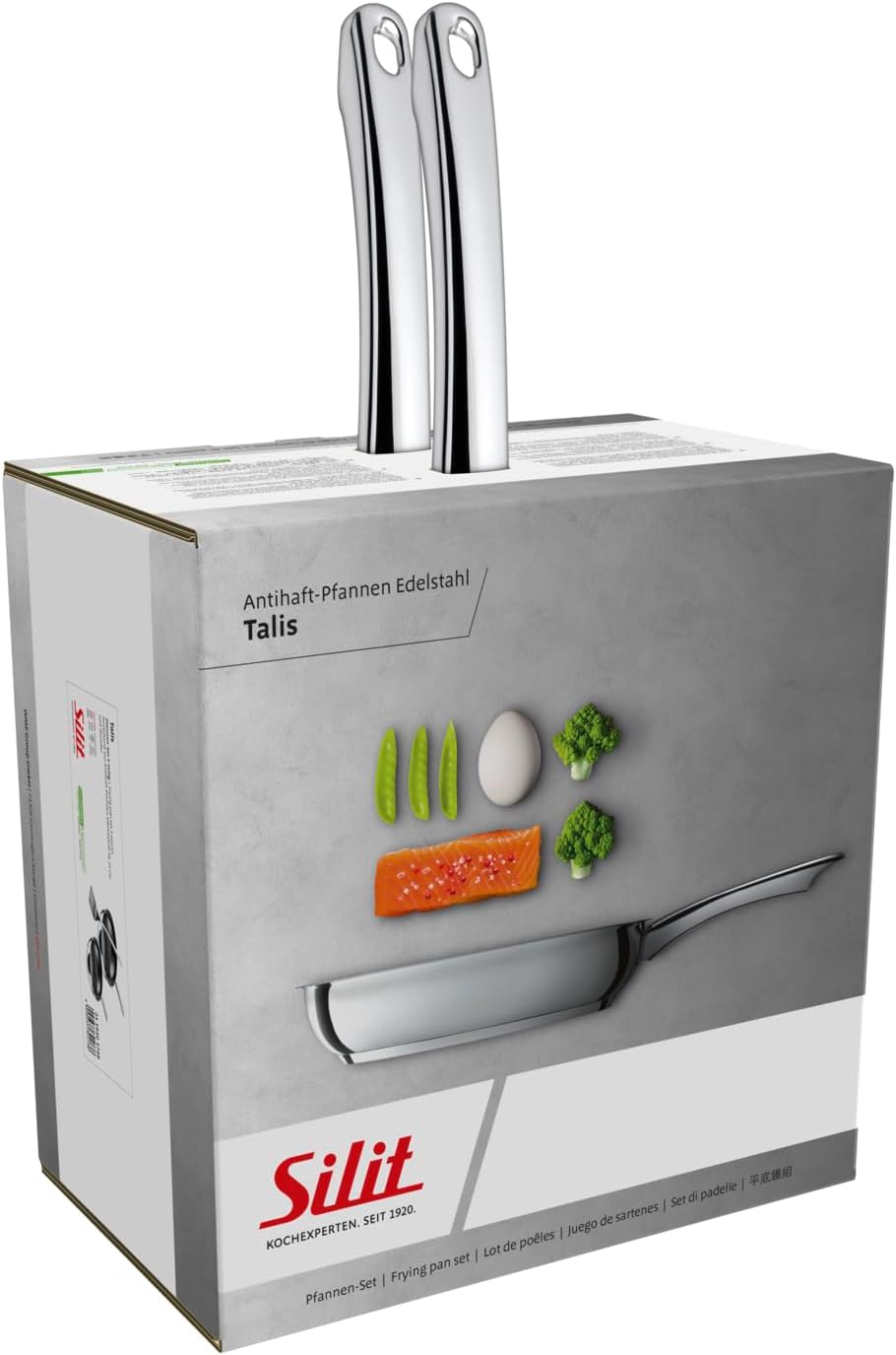 3-teiliges Pfannenset Talis, 20 + 24 + Wender