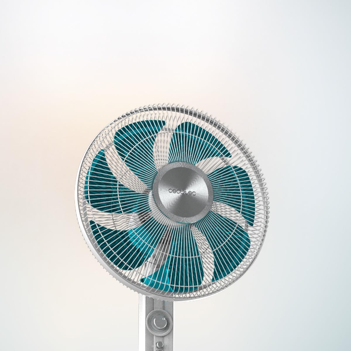EnergySilence 610 Max Flow Standventilator, Manuelle Steuerung Weiss + Blau