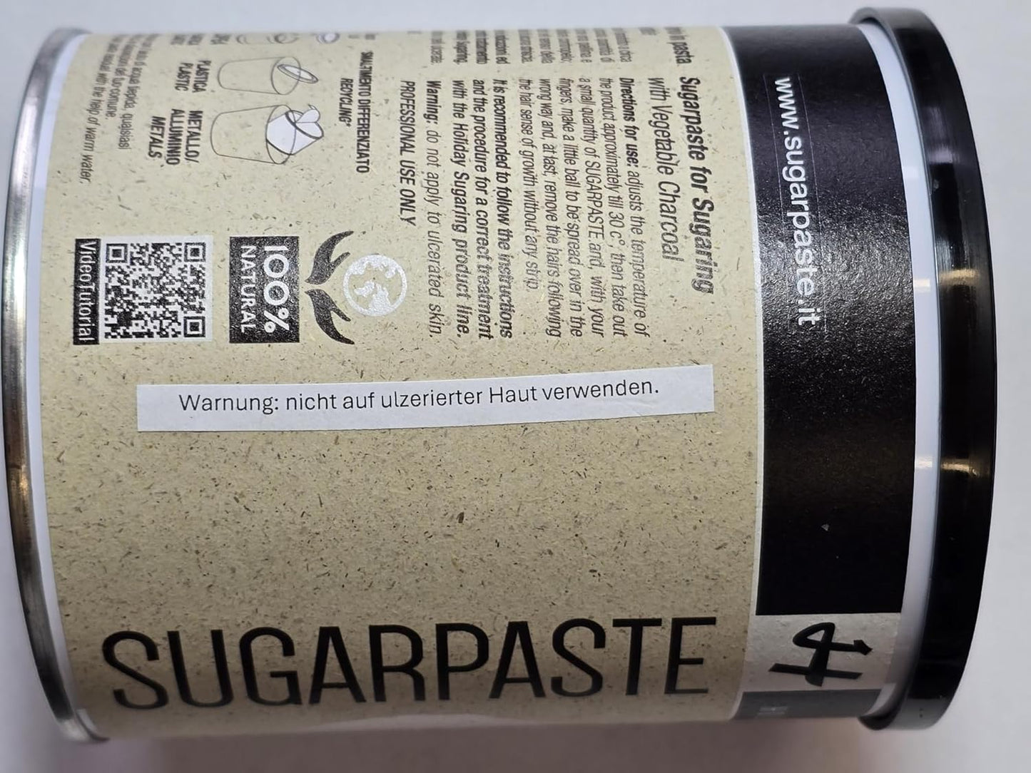 Black Sugar - Sugaring Zuckerpaste zur Haarentfernung
