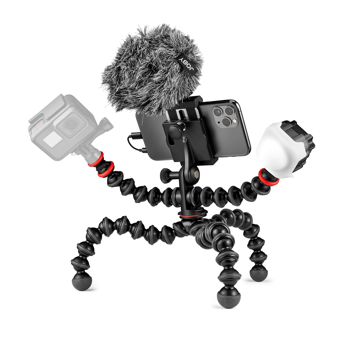 GorillaPod Vlogging-Kit für Smartphones, Vlogging-Set Standard