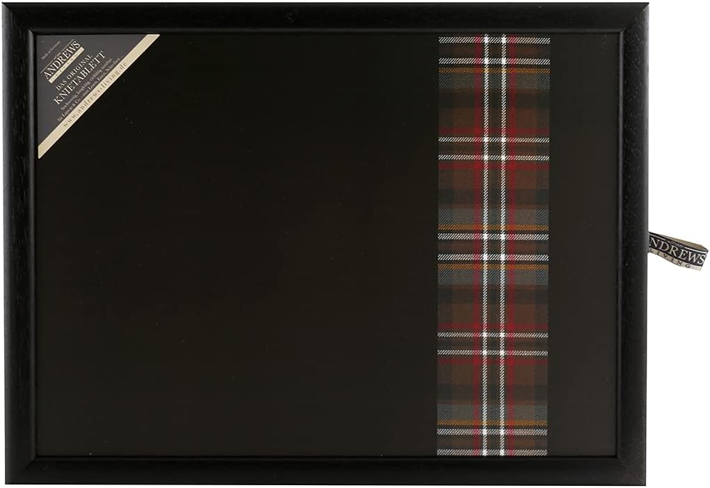 Kariertes Knietablett im Schottenkaro-Design, Scott Weathered (Stripe)