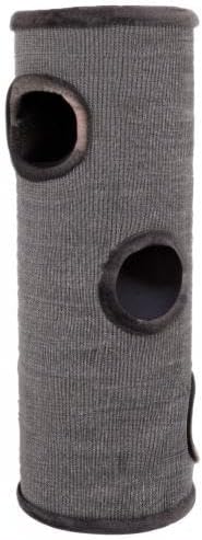 Kratztonne mit Spielball & Verstecken, Grau 100 cm Höhe
