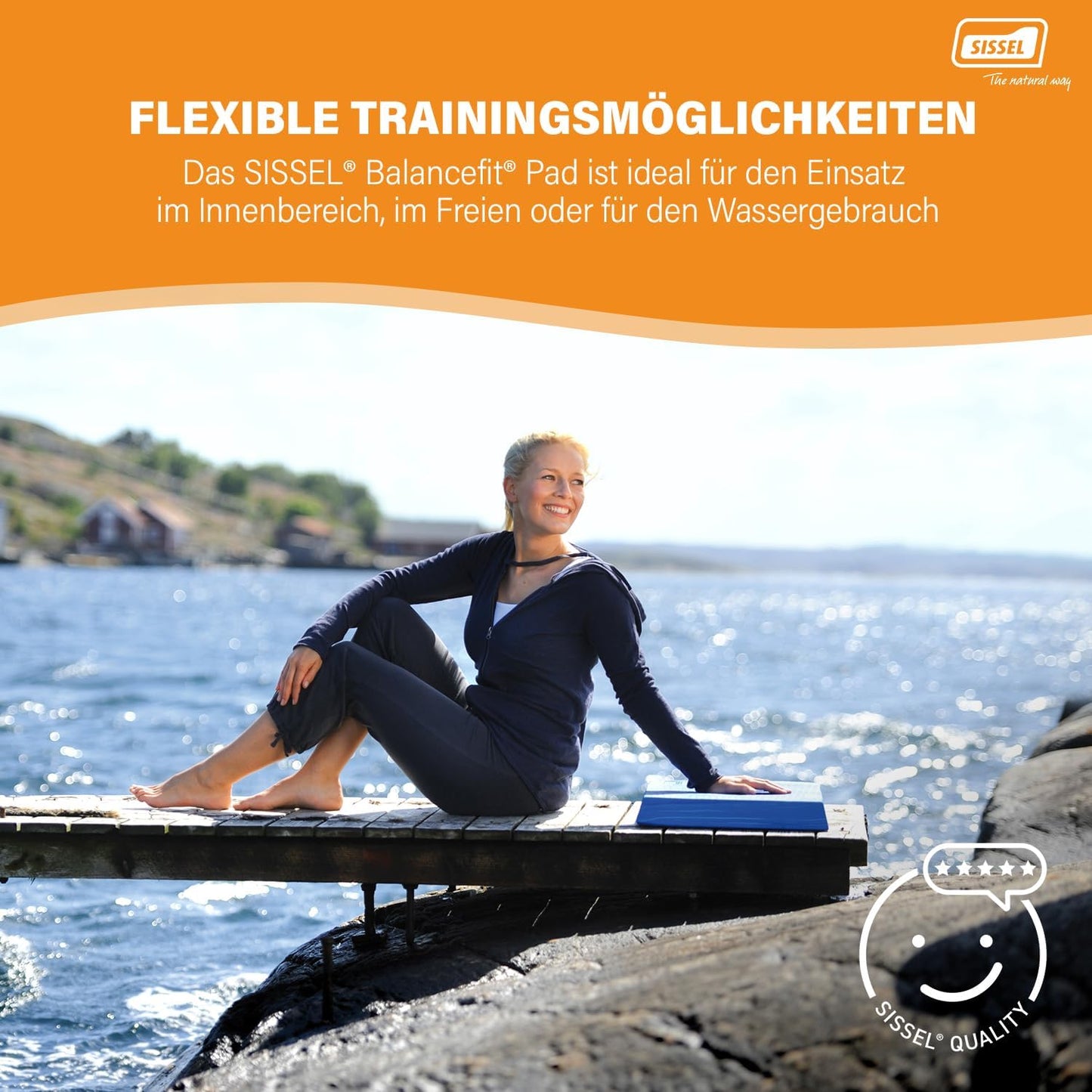 BalanceFit Pad, Blau