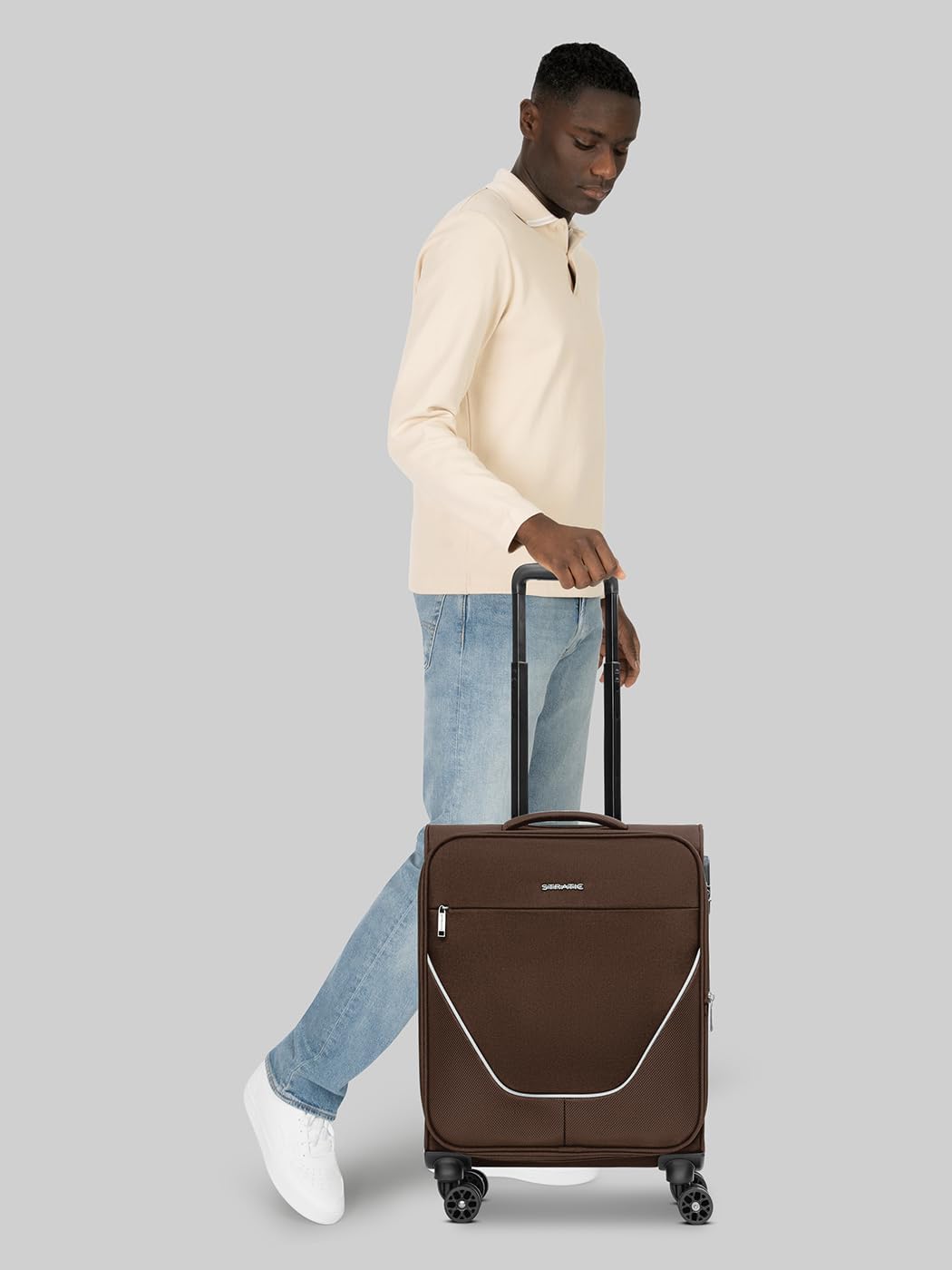 Kabinentrolley mit Dehnfalte, Coffee Koffer S + (55 cm)