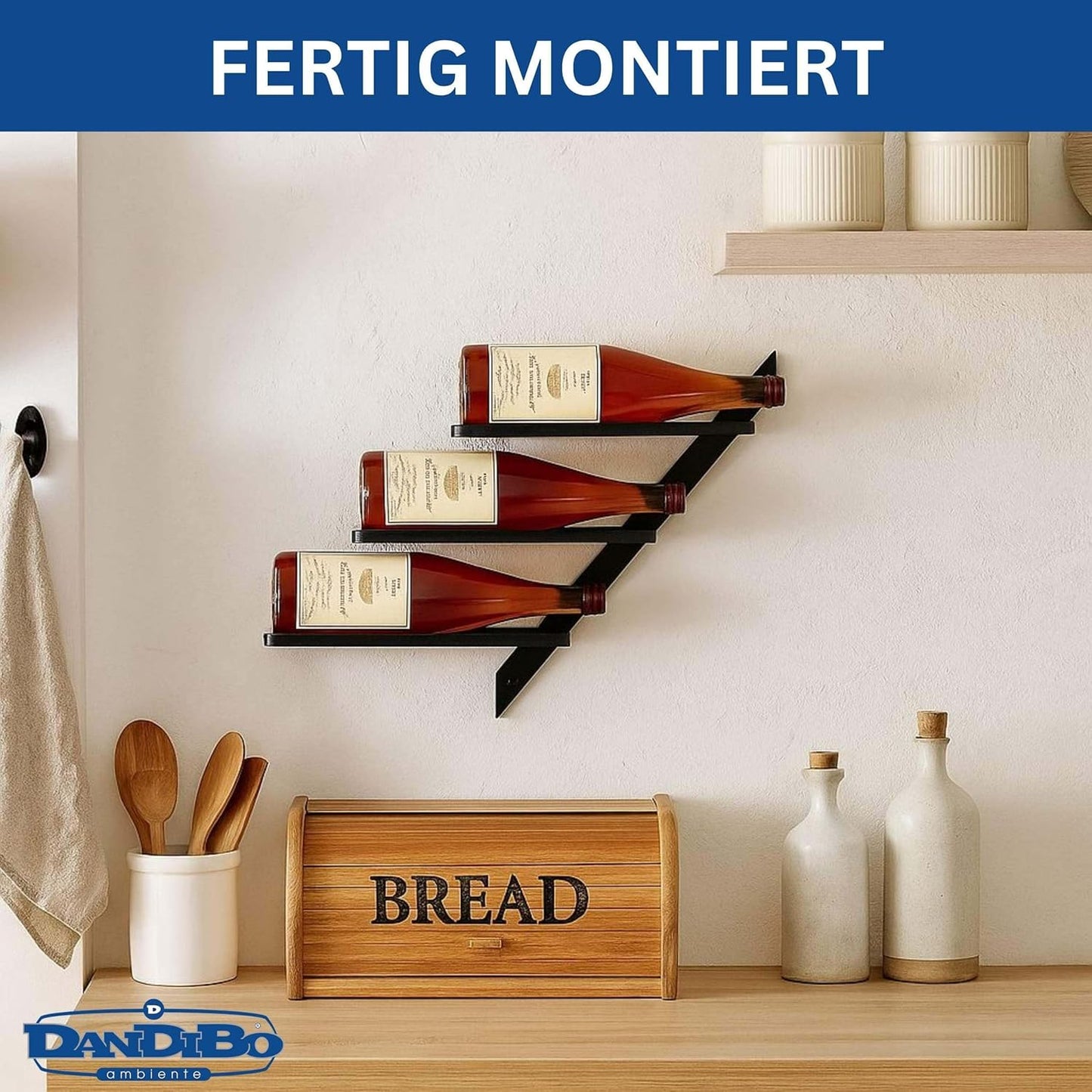 Wand-Flaschenhalter