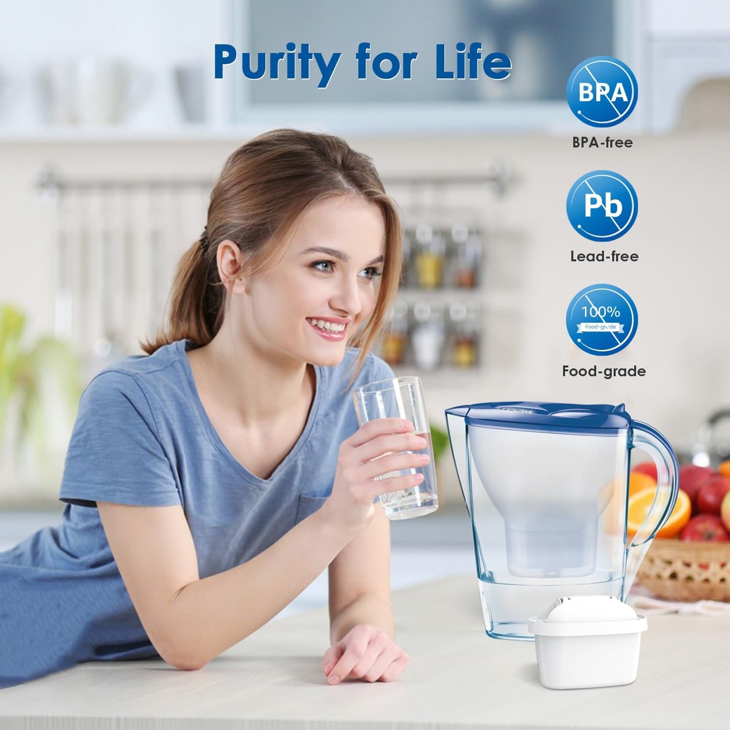 Filterkartuschen für Brita Maxtra+ (4 Stück), 4 Stück (1er Pack)