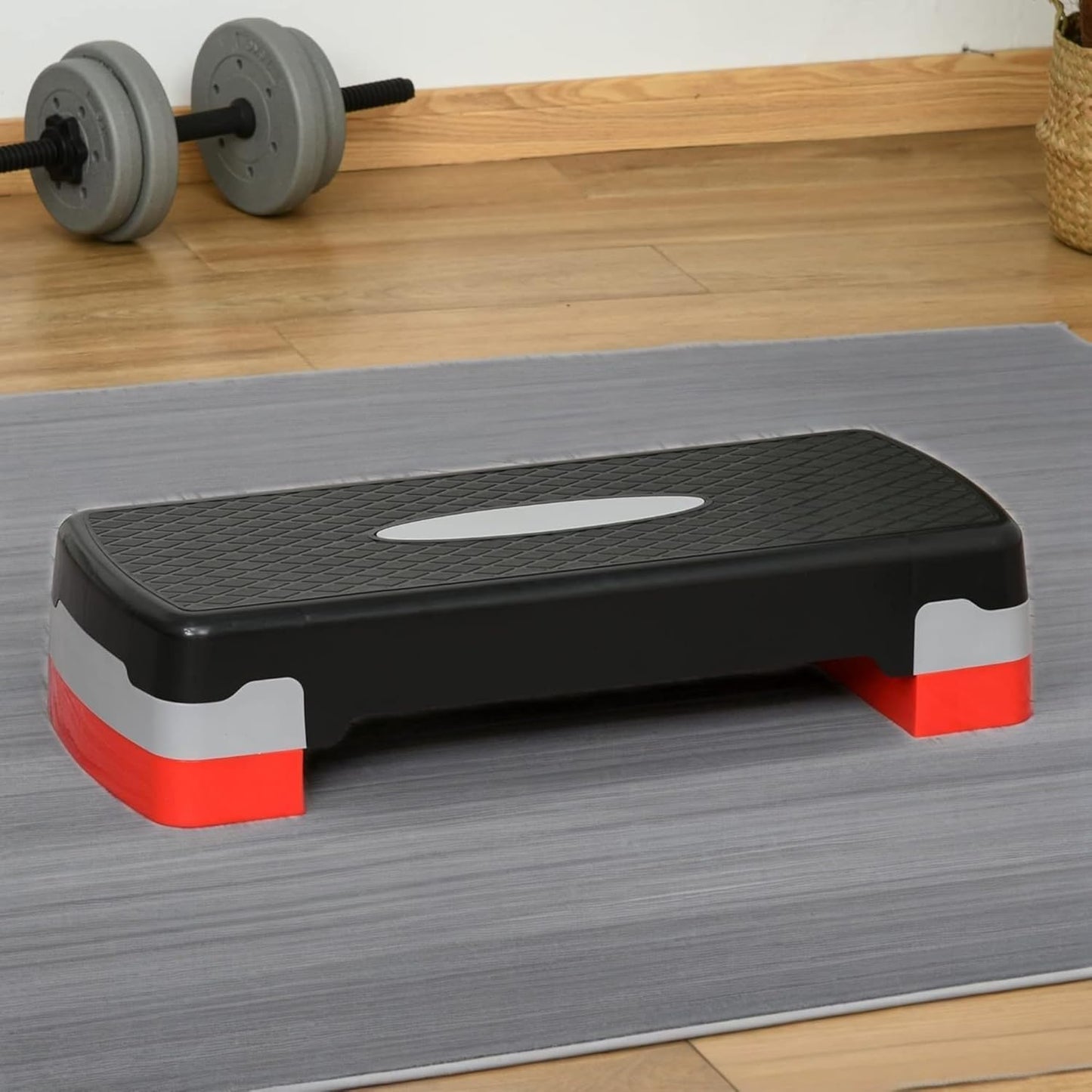 Aerobic Stepper mit Höhenverstellung