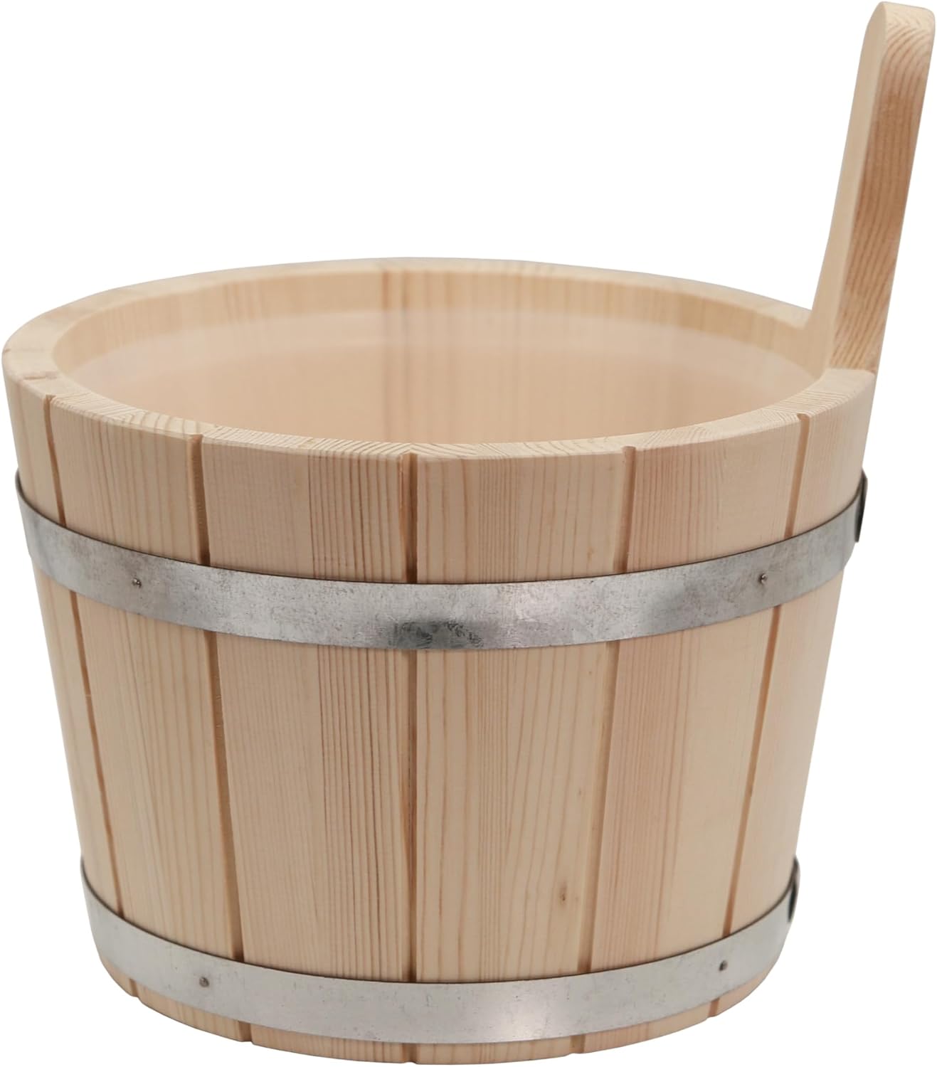 Saunakübel mit Kelle, 5L Nadelholz + Kelle