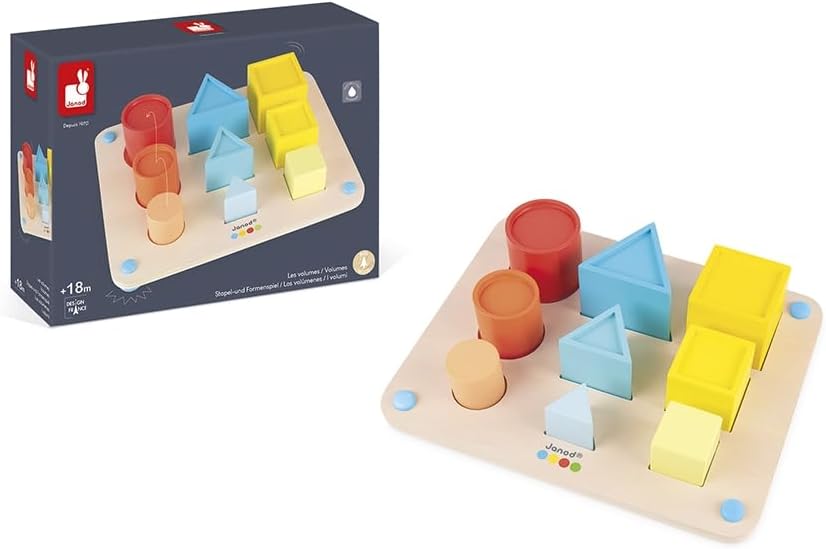 Lernspiel Formen & Farben aus Holz, Die Bände