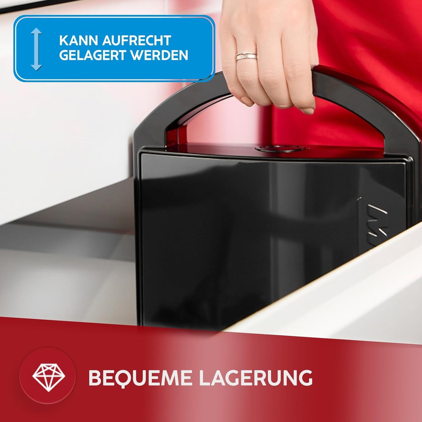 Sandwichtoaster MOP-50M mit Antihaftbeschichtung, Schwarz