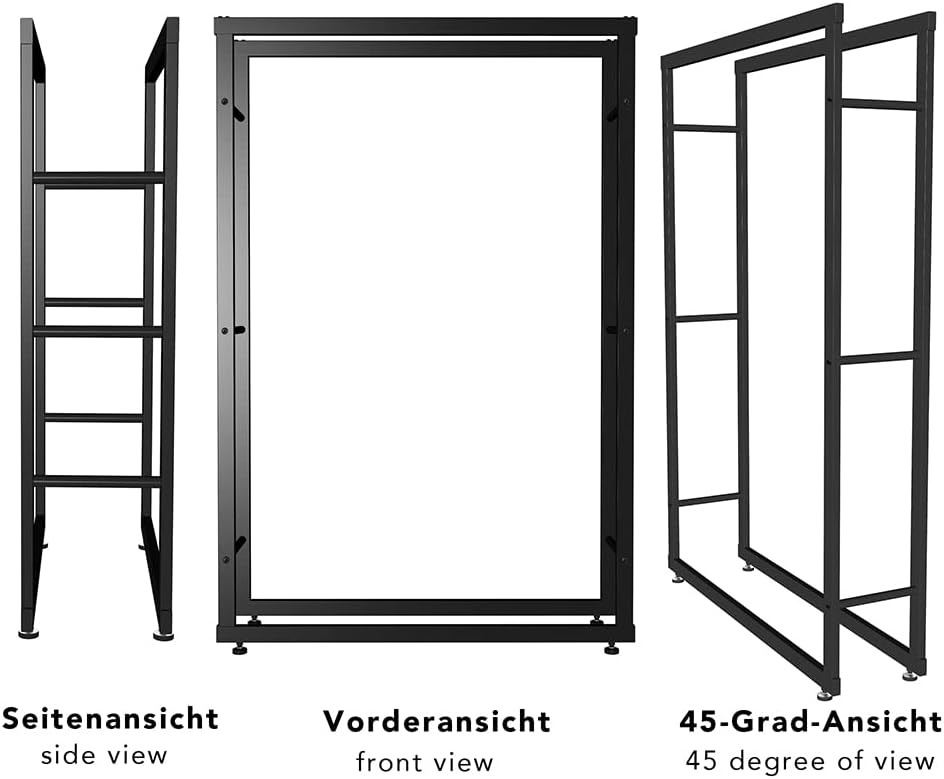 Kaminholzregal, 150 x 80 cm
