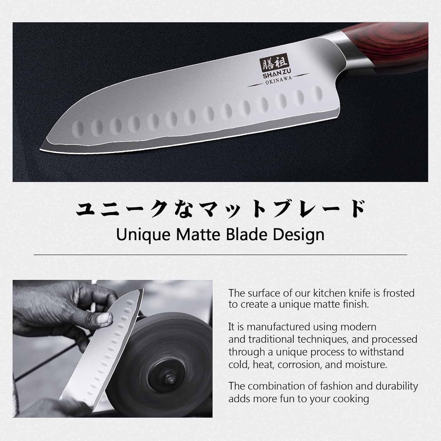 Profi Santokumesser, Santoku Messer