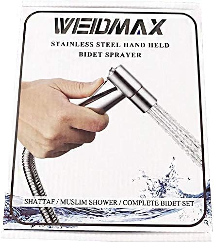 Bidet-Handbrause mit Schlauch & Halterung, C (Enthält keinen T-Adapter)