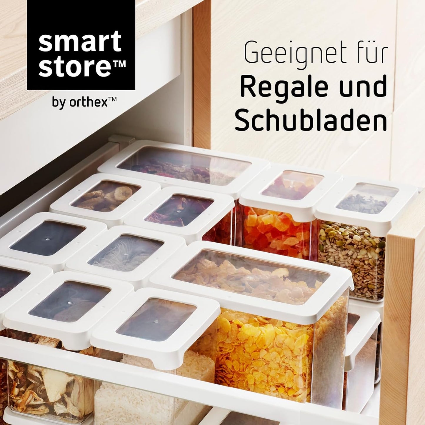 4er Set Vorratsdosen, 3.5L / 4er-Set