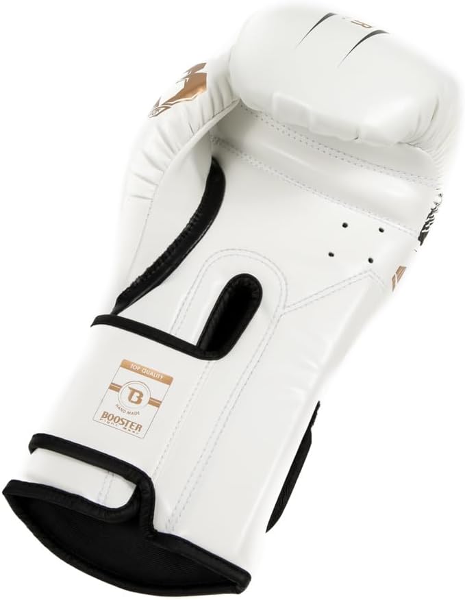 Boxhandschuhe Bangkok Series, Weiss / Schwarz 14 oz