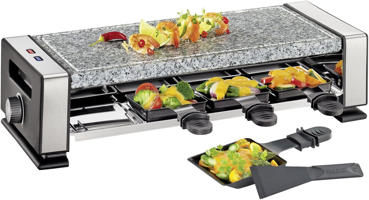 Vista8 Raclettegrill für 8 Personen, Marmor / 8 Personen