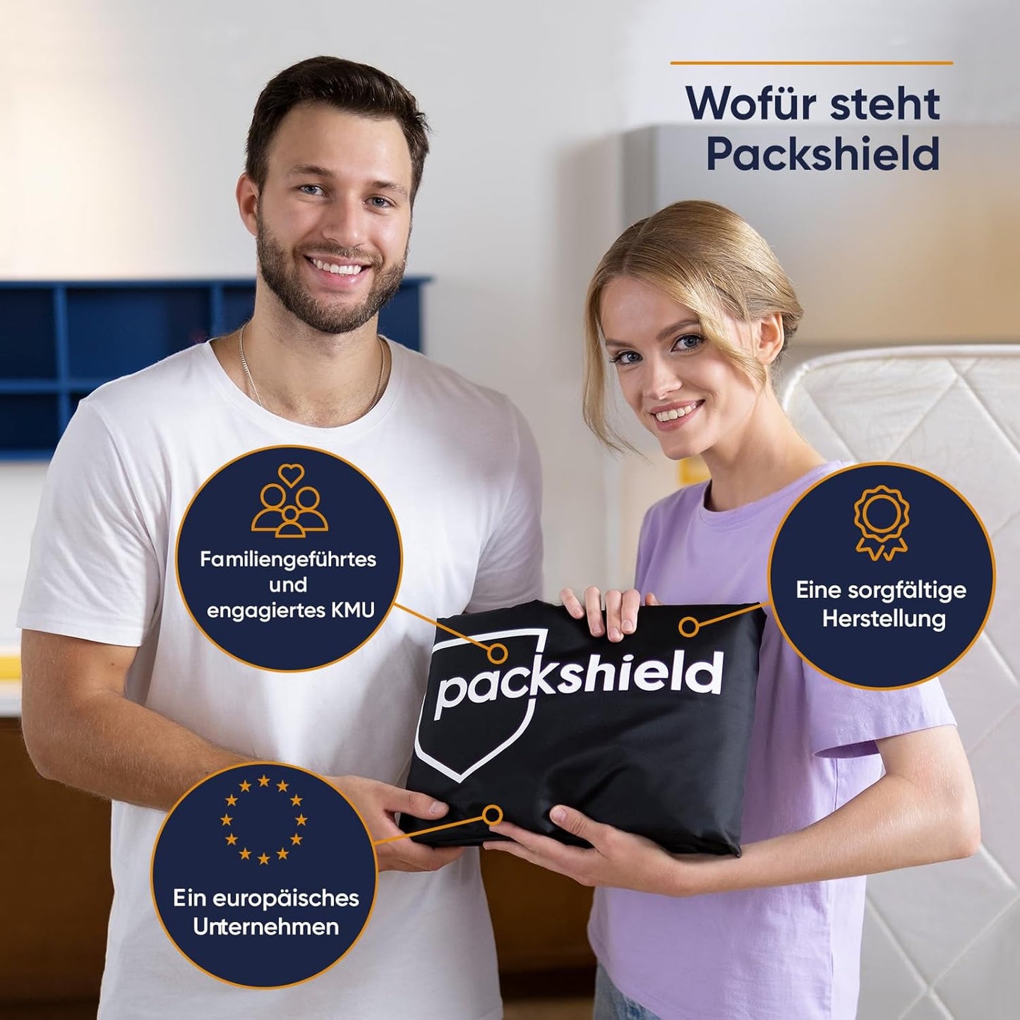 Wasserdichte Matratzenhülle, 90 x 200 cm