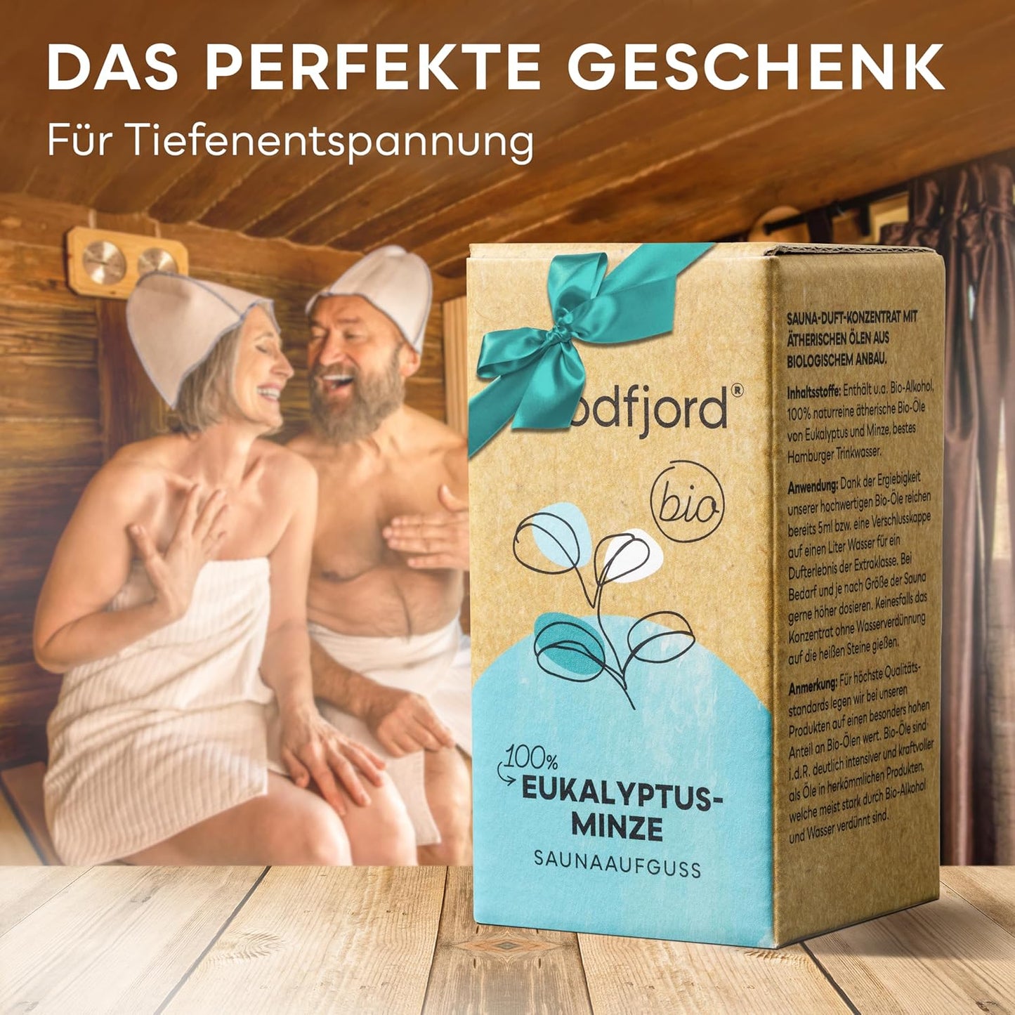 Saunaaufguss Eukalyptus-Minze, Eukalyptus-Minze (Bio) 1er Verpackung