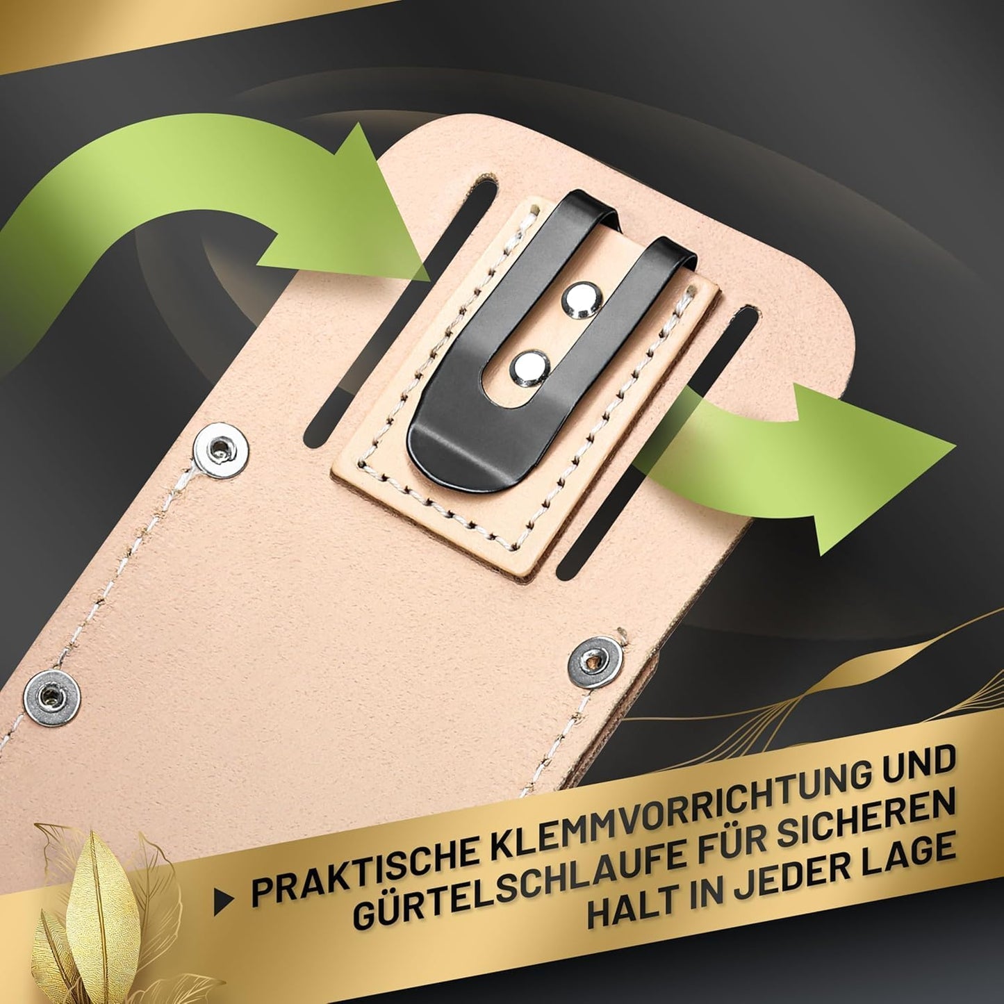 Black Forest Edition - Astschere Bypass-Schere mit Holster