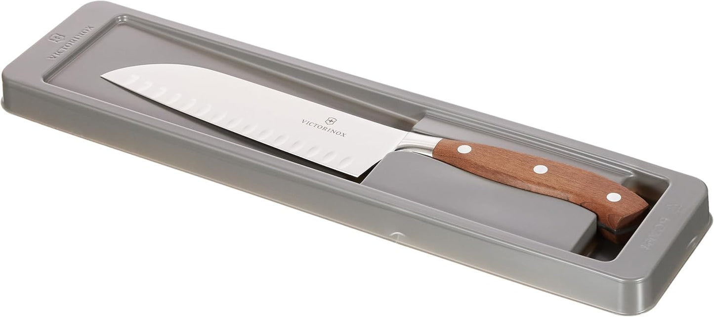 Grand Maître Santokumesser mit Kullenschliff, Santokumesser