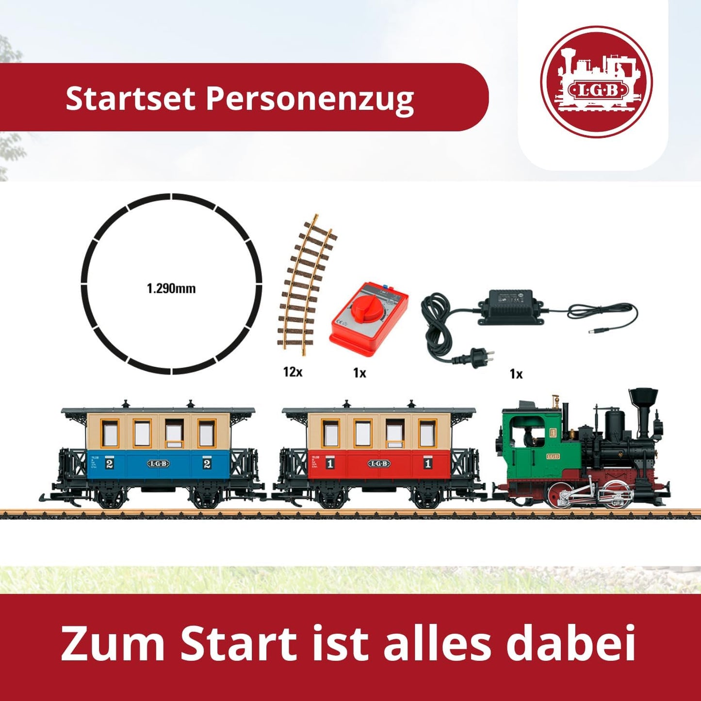 Startset Personenzug