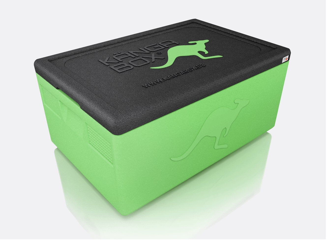 Thermobox für GN-Behälter, stossfest, Lime 19 Liter