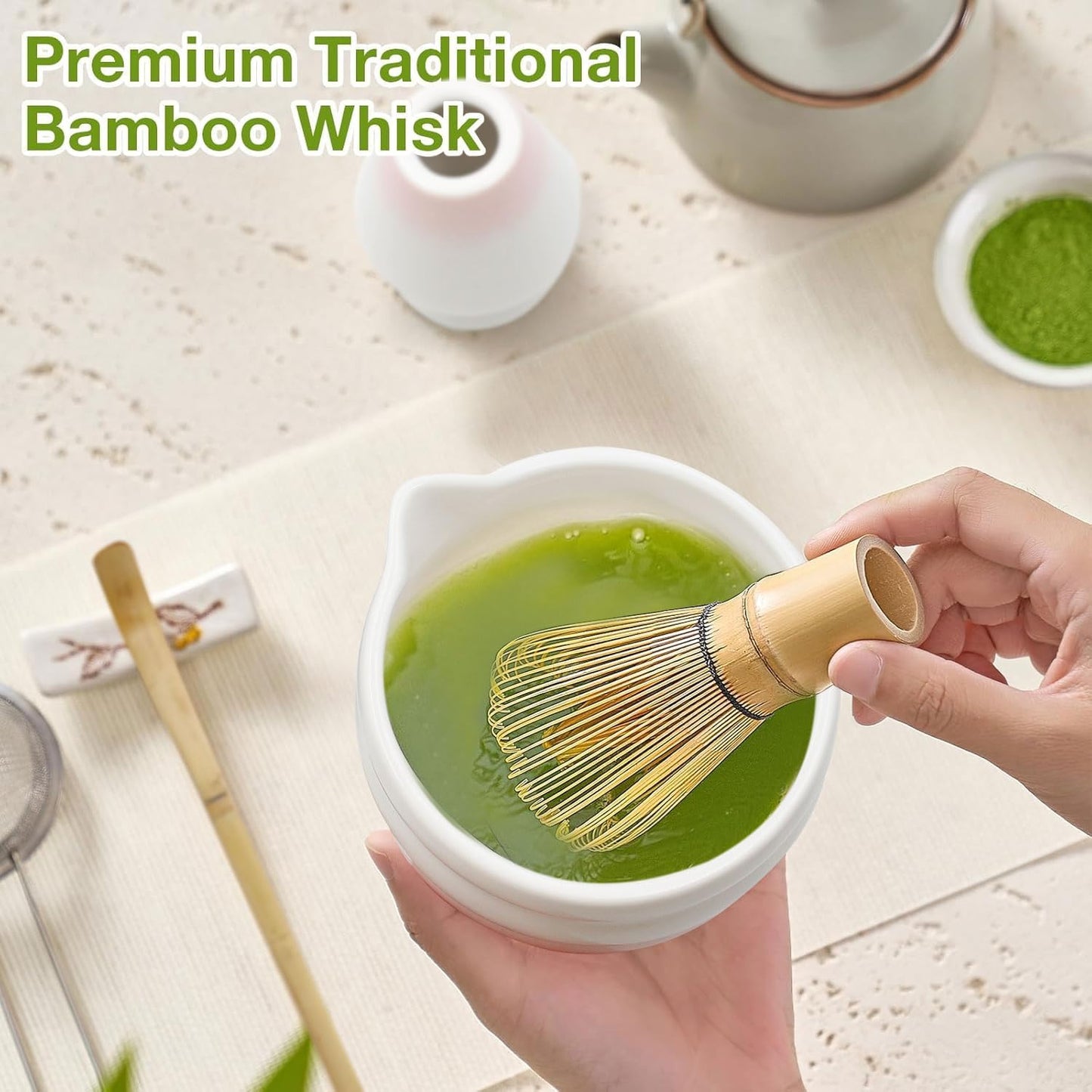 Matcha Tee Set, Rosa