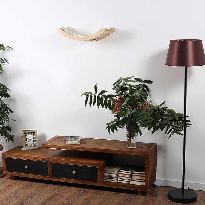 Hängematte für Wandmontage, Creme