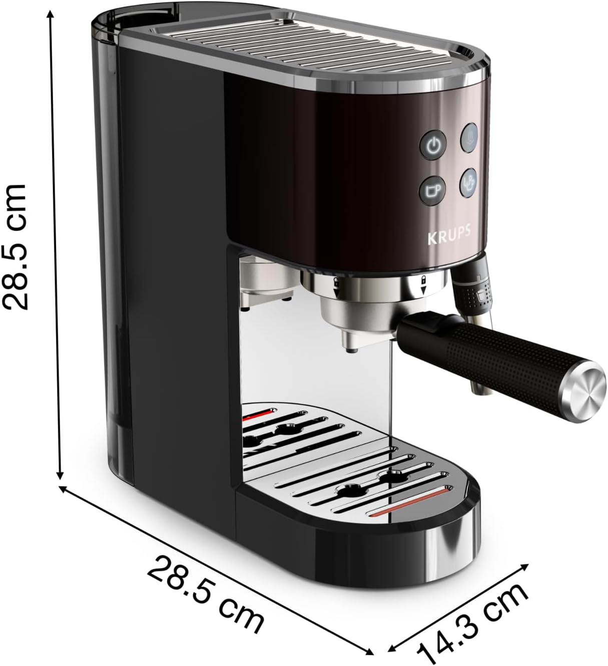 Virtuoso+ Espresso-Siebträgermaschine