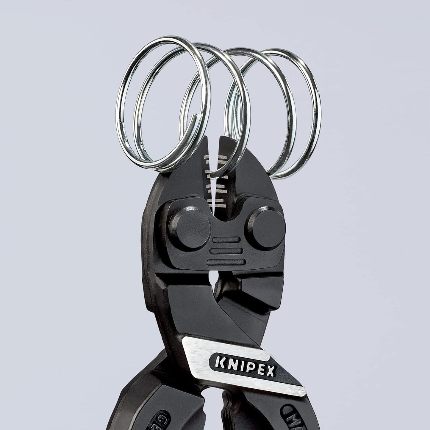 CoBolt S Kompakt-Bolzenschneider, gerader Kopf|160 mm / SB-Verpackung|Griffe mit Kunststoff Überzogen, Rot