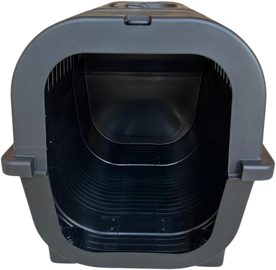 Haustier Transportbox, Schwarz